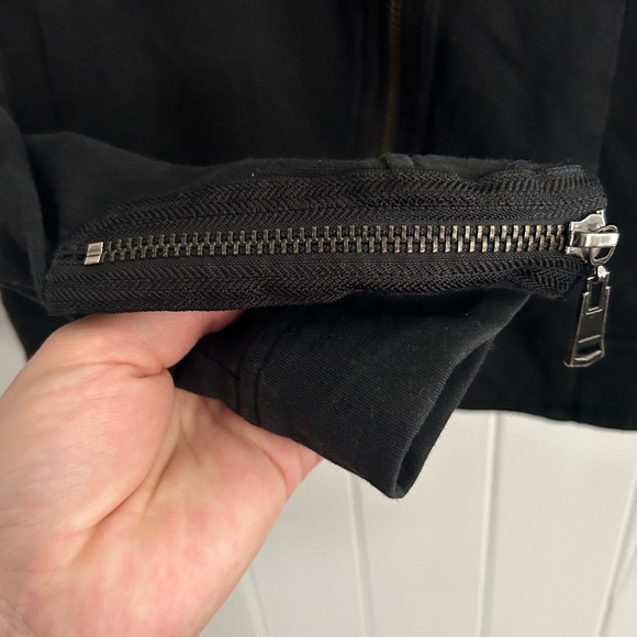 Black Zipper Jacket by Pure Sugar - Picture 7 of 7